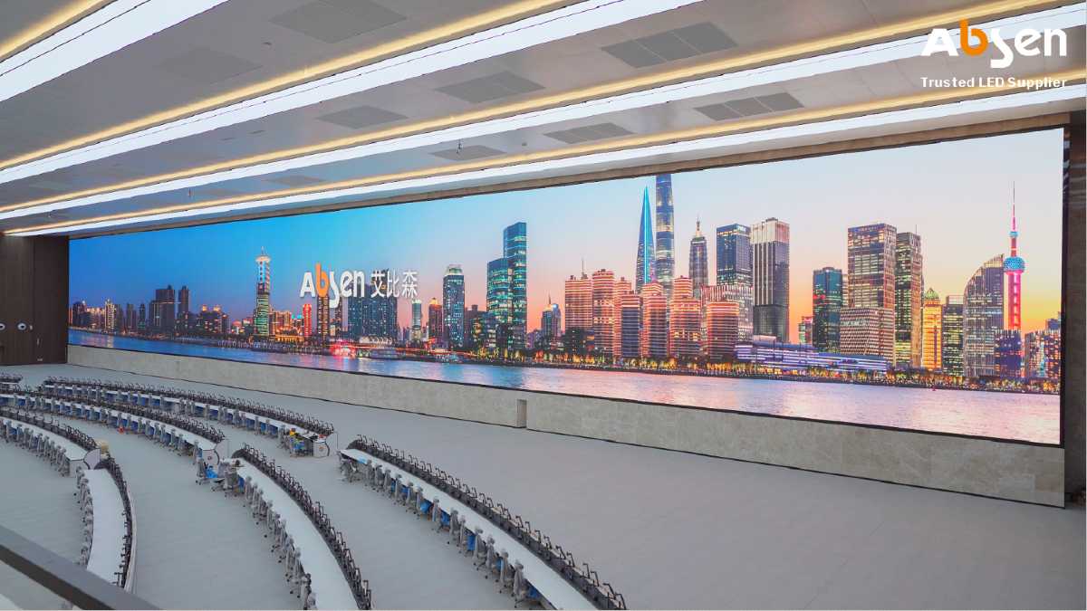 Absen instala pantalla LED gigante de 1200 m2