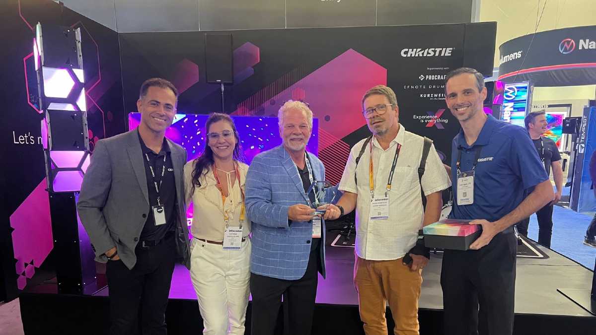 Christie premió a sus partners brasileños