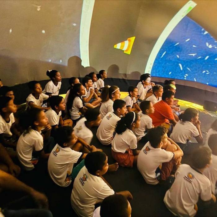 Planetarios móviles llevan la astronomía a estudiantes de Brasil