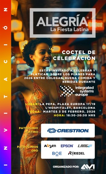 Fiesta Alegría ISE 2026